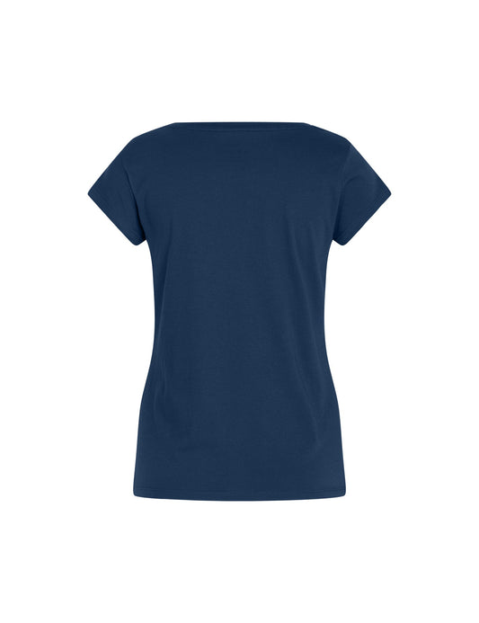 Organic Jersey Teasy Tee FAV, Estate Blue