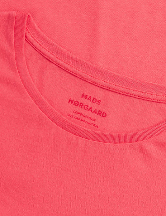 Fine Jersey Teasy Tee FAV, Geranium