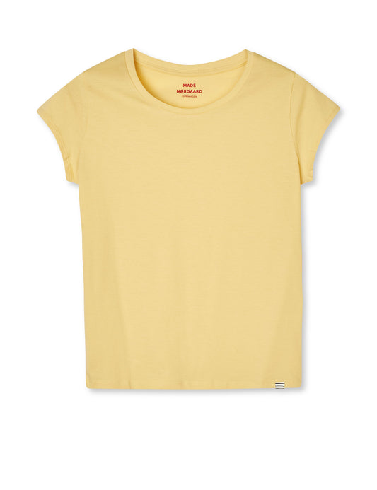 Fine Jersey Teasy Tee FAV, Straw