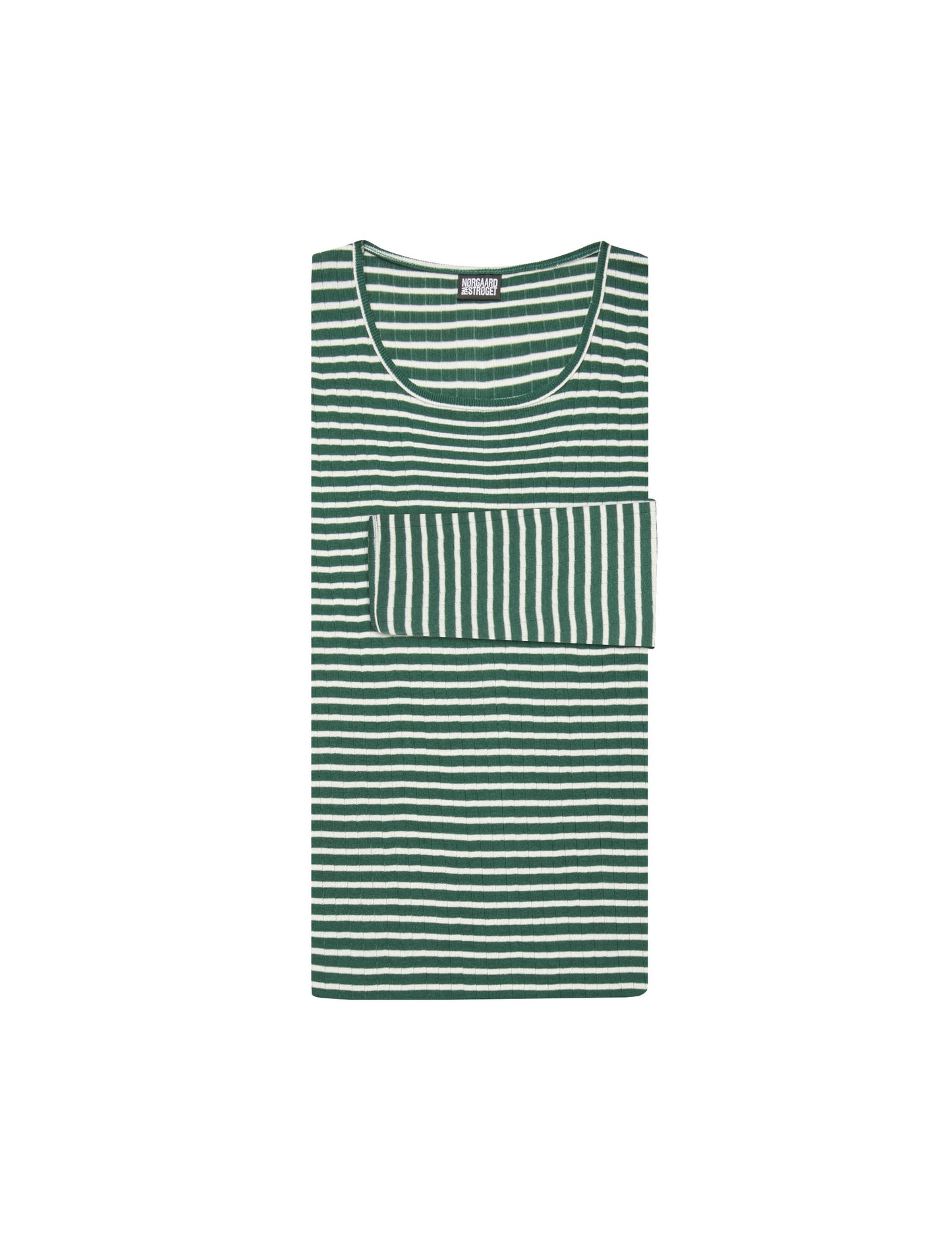 101 NPS Stripes, Bottle Green/Ecru