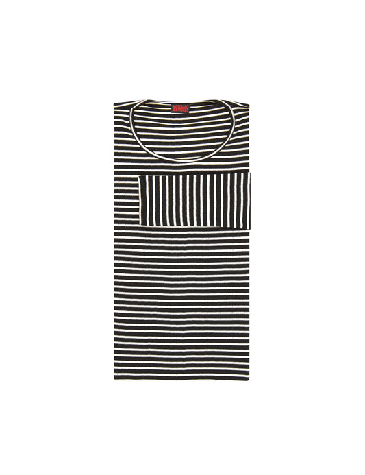 101 Teen NPS Stripes, Black/Ecru