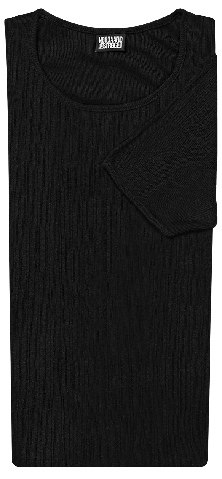 101 Short Sleeve Solid Colour, Black