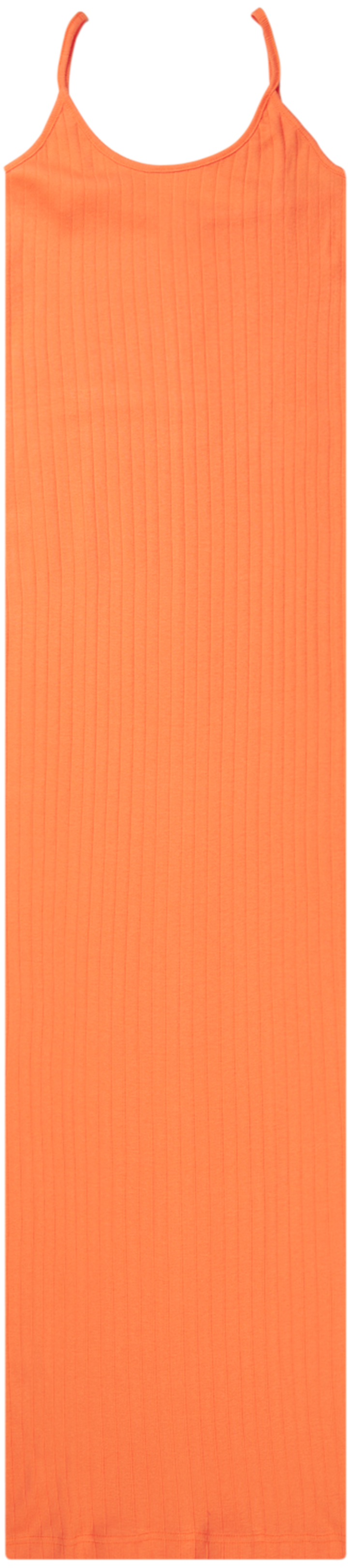 NPS Strap Dress Solid Colour, Orange