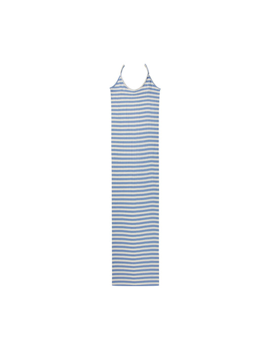 NPS Strap Dress Broadway, Light Blue/Ecru