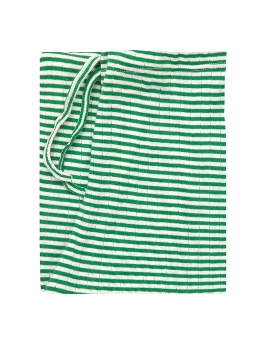 NPS Nova Pants Fine Stripe, Green/Ecru