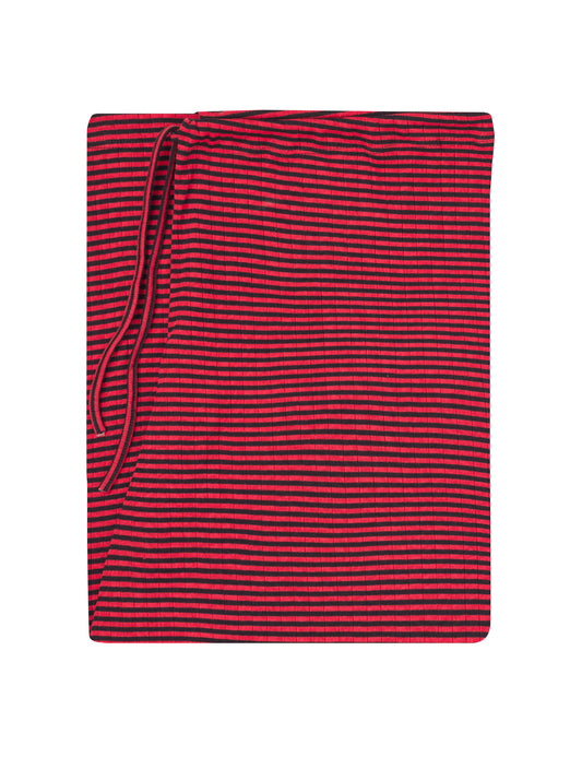 NPS Nova Pants Fine Stripe, Black/Red