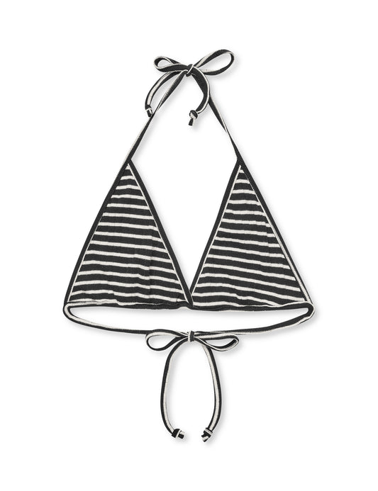 NPS Bikini Top, Black/Ecru