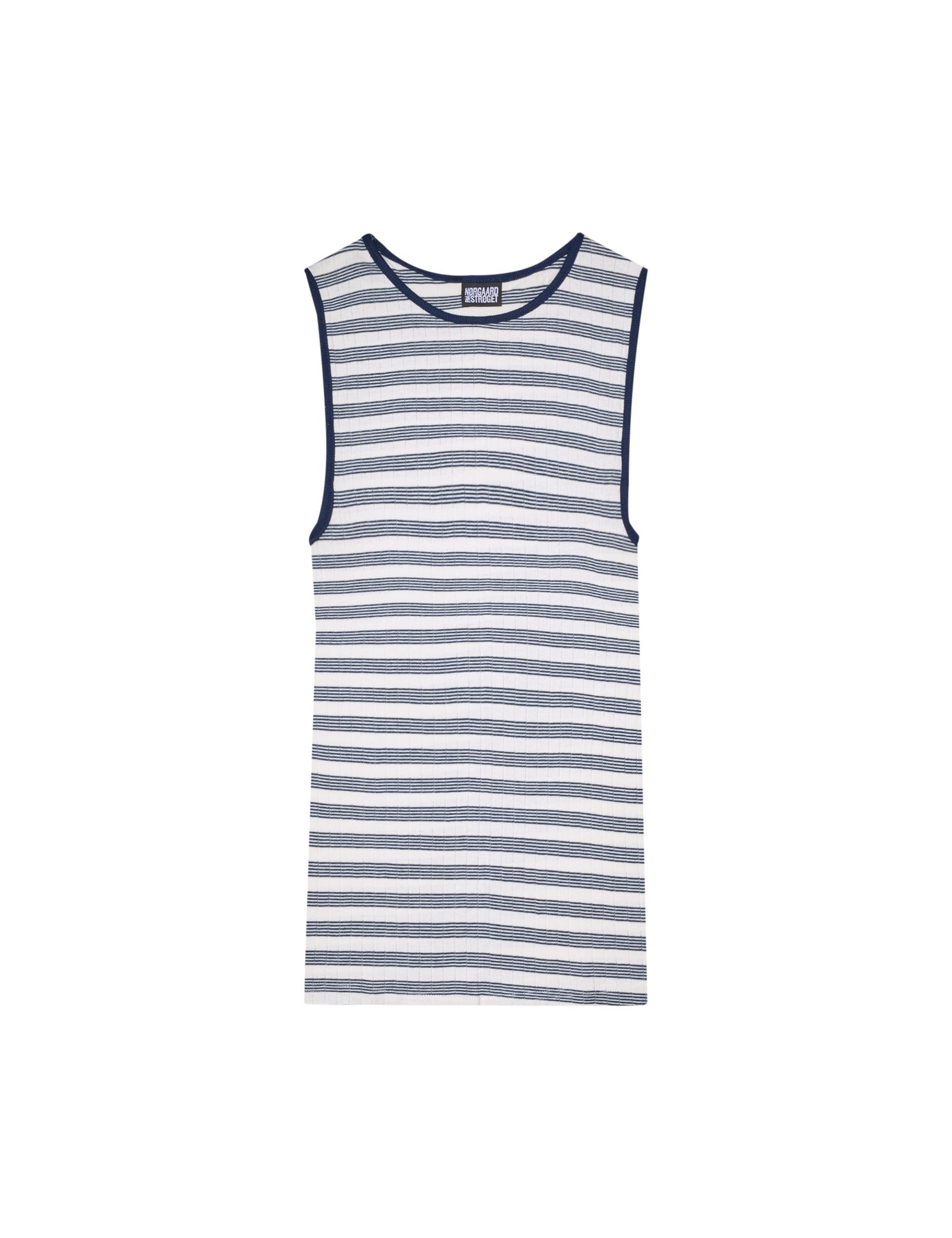 NPS Tank Top BW Stripe, Ecru/Marine