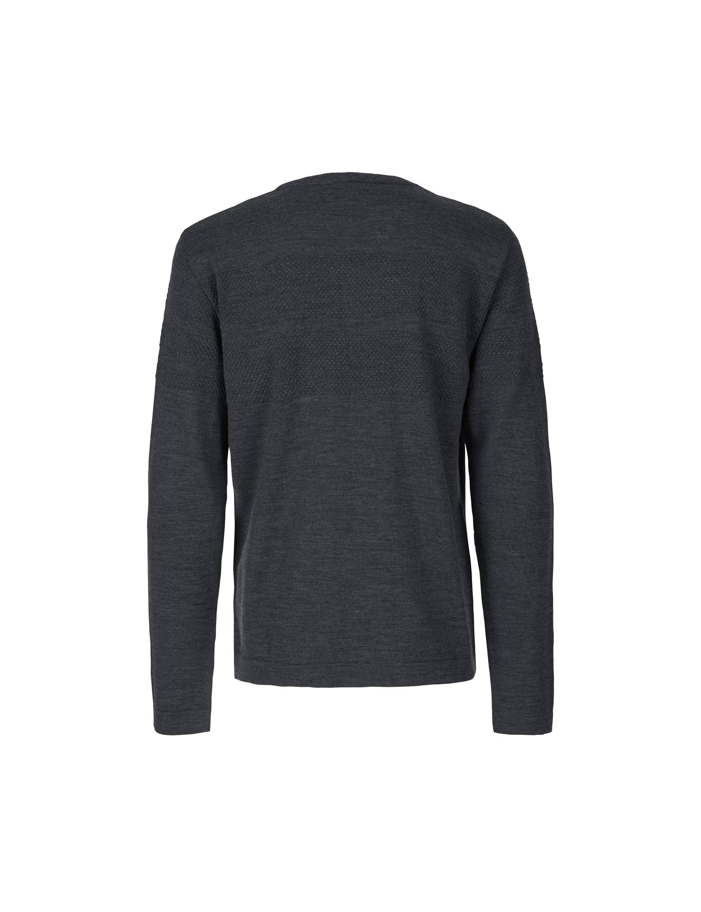 100% Light Wool Klap Old,  Charcoal Melange