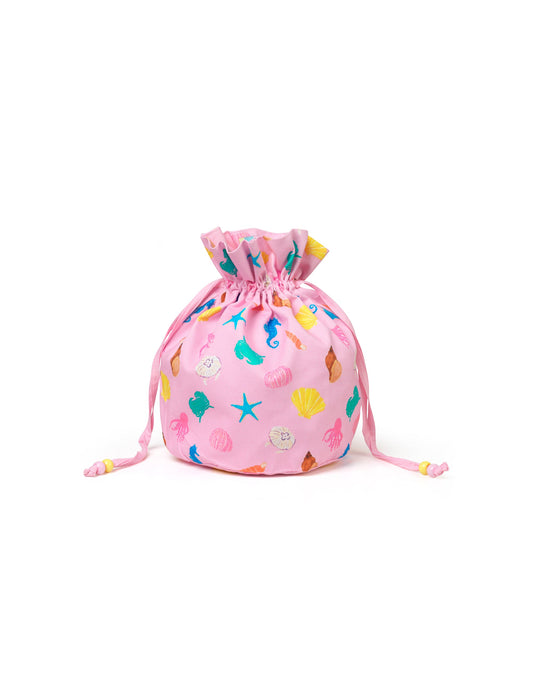 Emilie Helmstedt X MN XS Bag,  Pink Sea