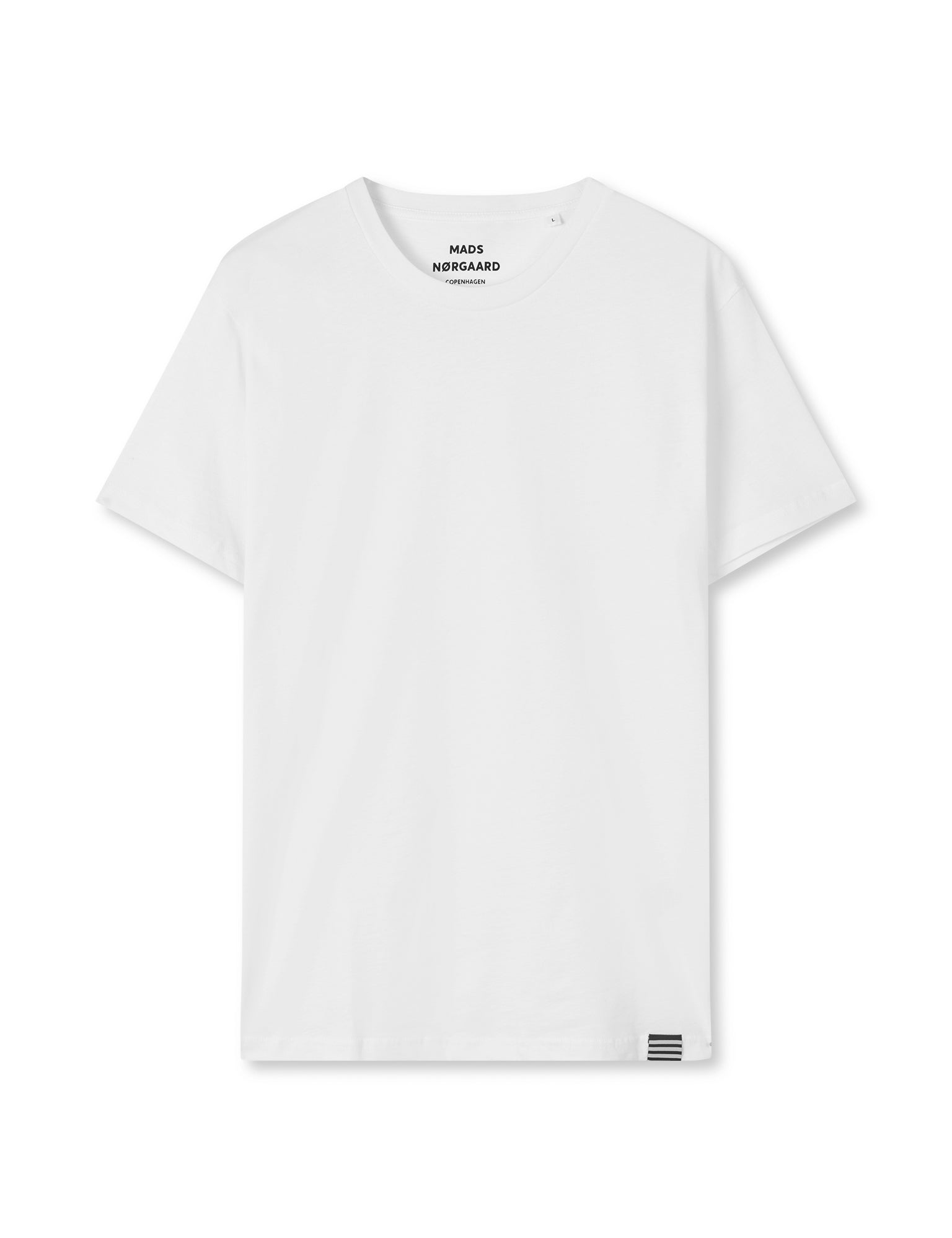 Fine Jersey Thor Tee, White – MADS NØRGAARD – COPENHAGEN