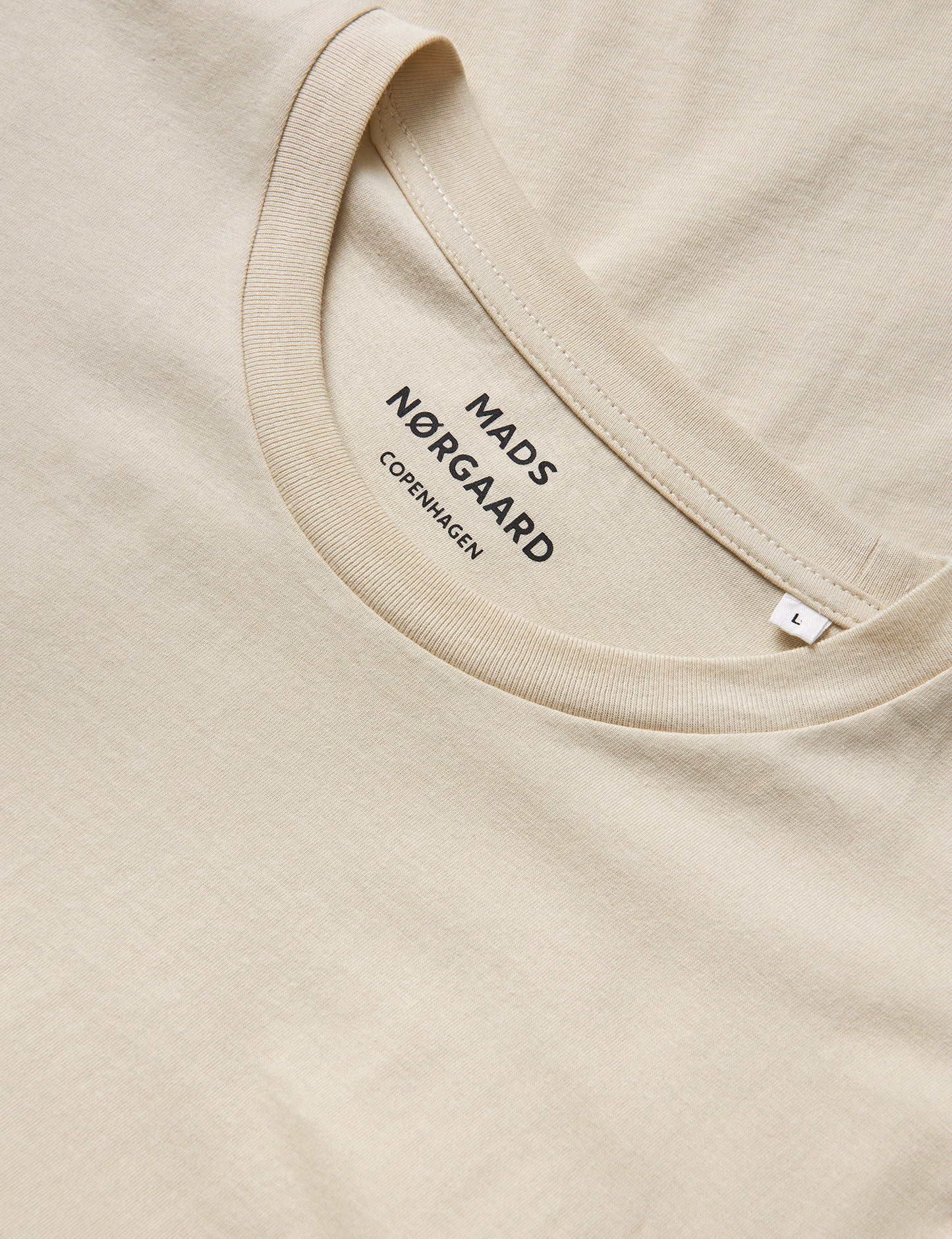 Fine Jersey Thor Tee, Almond Milk