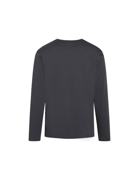Organic Thor Tee LS, Dark Grey