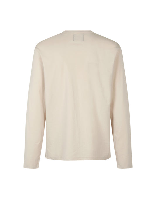 Organic Thor Tee LS, Almond Milk