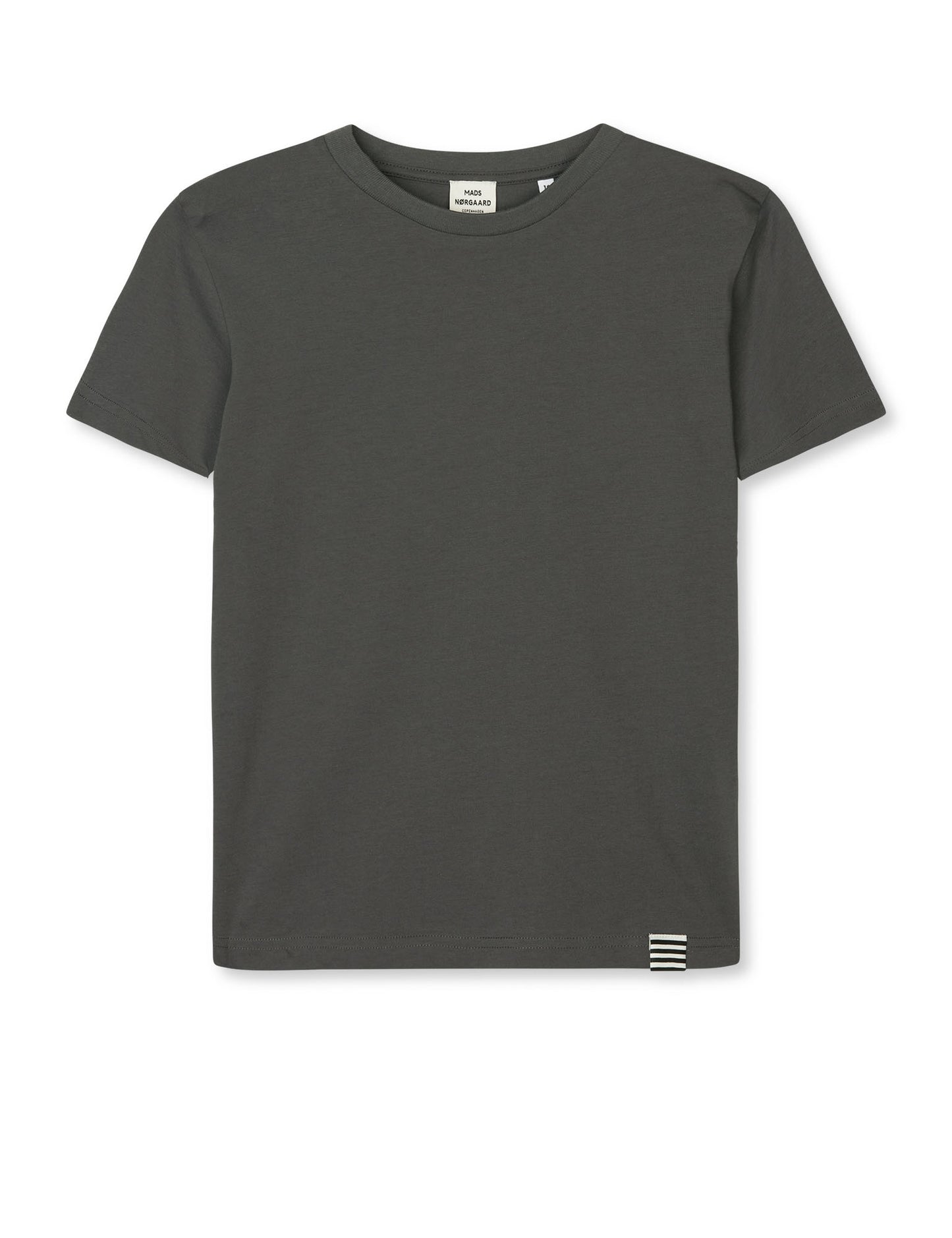 Fine Jersey Thorlino Tee FAV, Asphalt