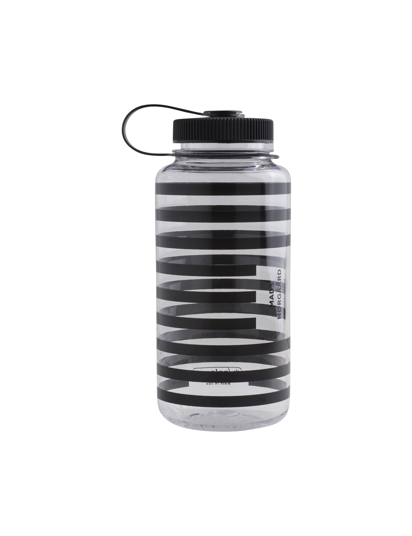 Nalgene Water Bottle 1L,  Black/White