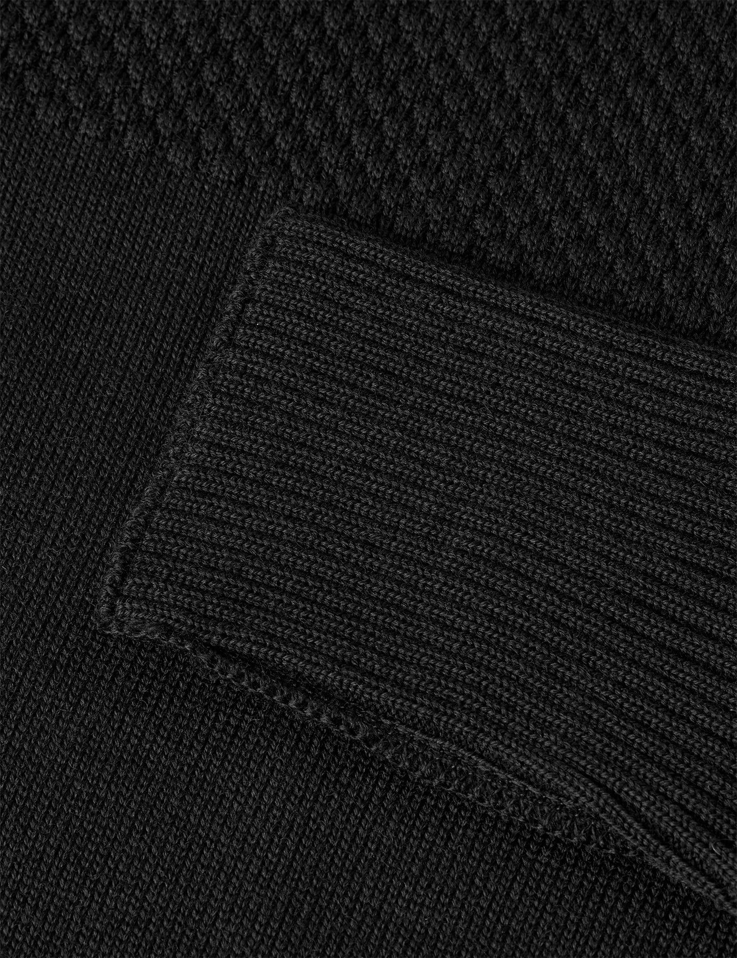 Wool Klemens Knit,  Black