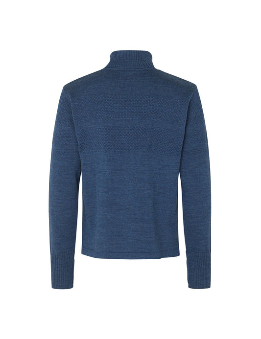 Wool Klemens Knit,  Blue Melange