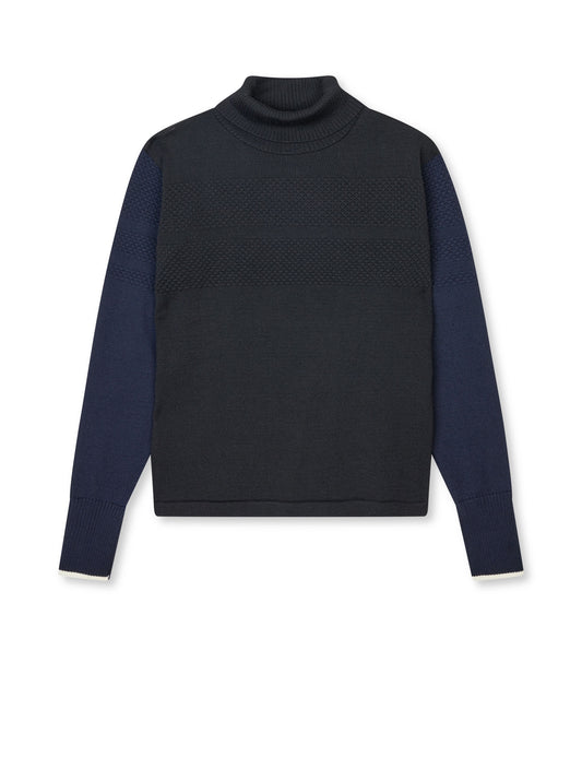 Wool Klemens Knit, Parisian Night/Black