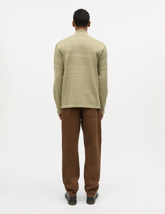 Wool Klemens Zip Knit, Overland Trek