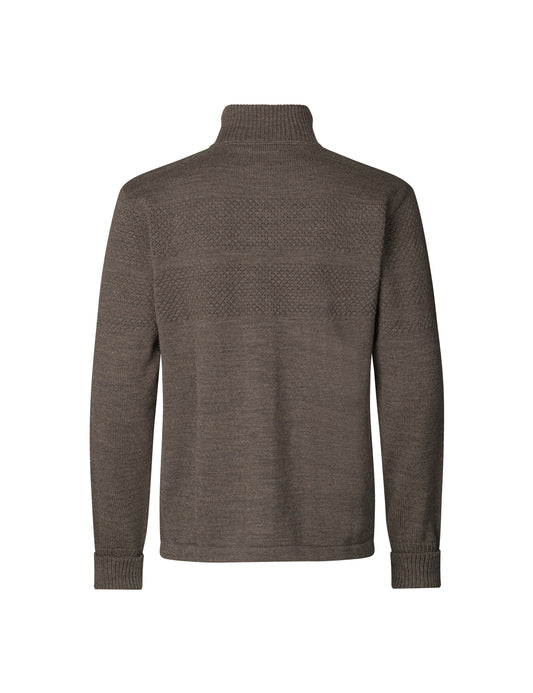 Wool Klemens Zip Knit, Cub