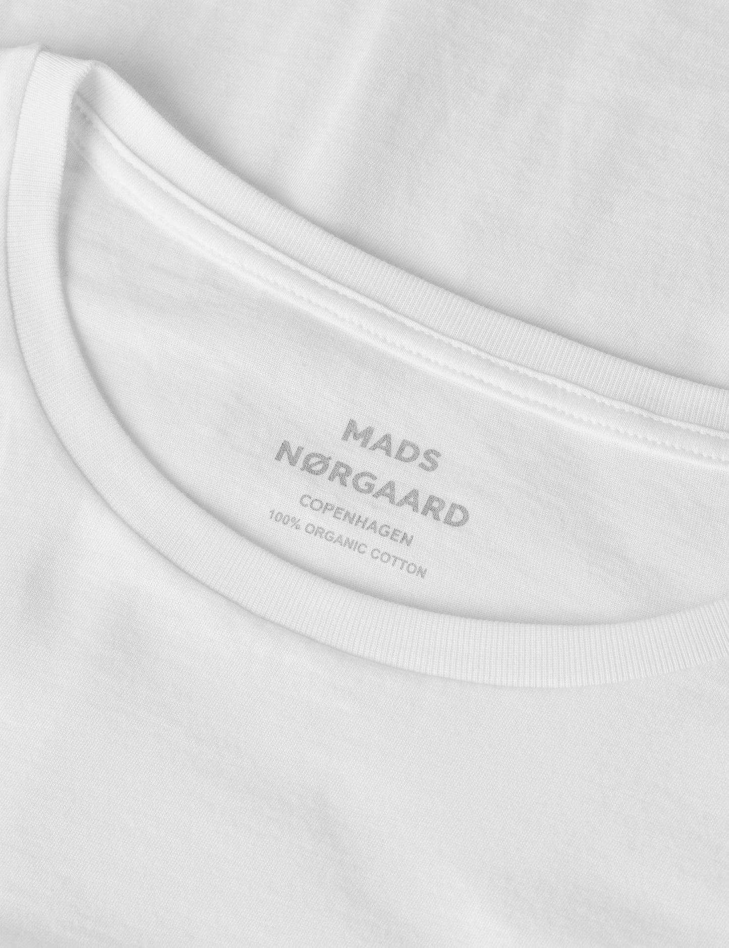 Organic Jersey Tenna Tee LS FAV,  White
