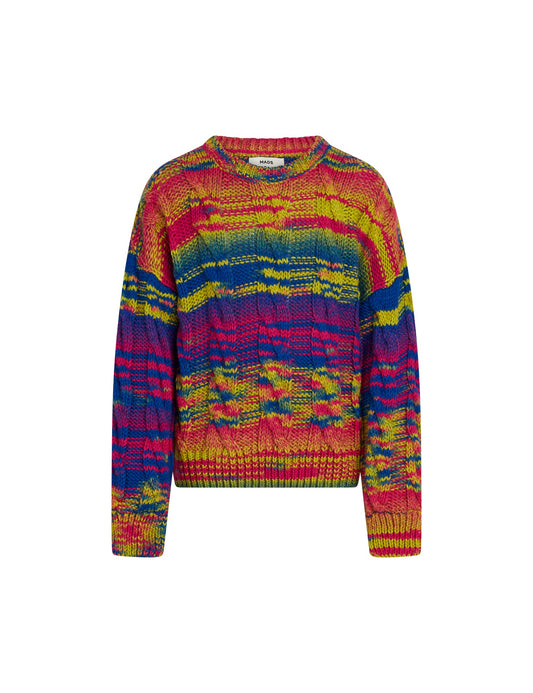 Highlighter Kolly Sweater,  Purple Multi