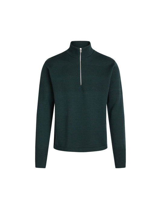 Wool Klemens Half Zip Knit,  Magical Forest