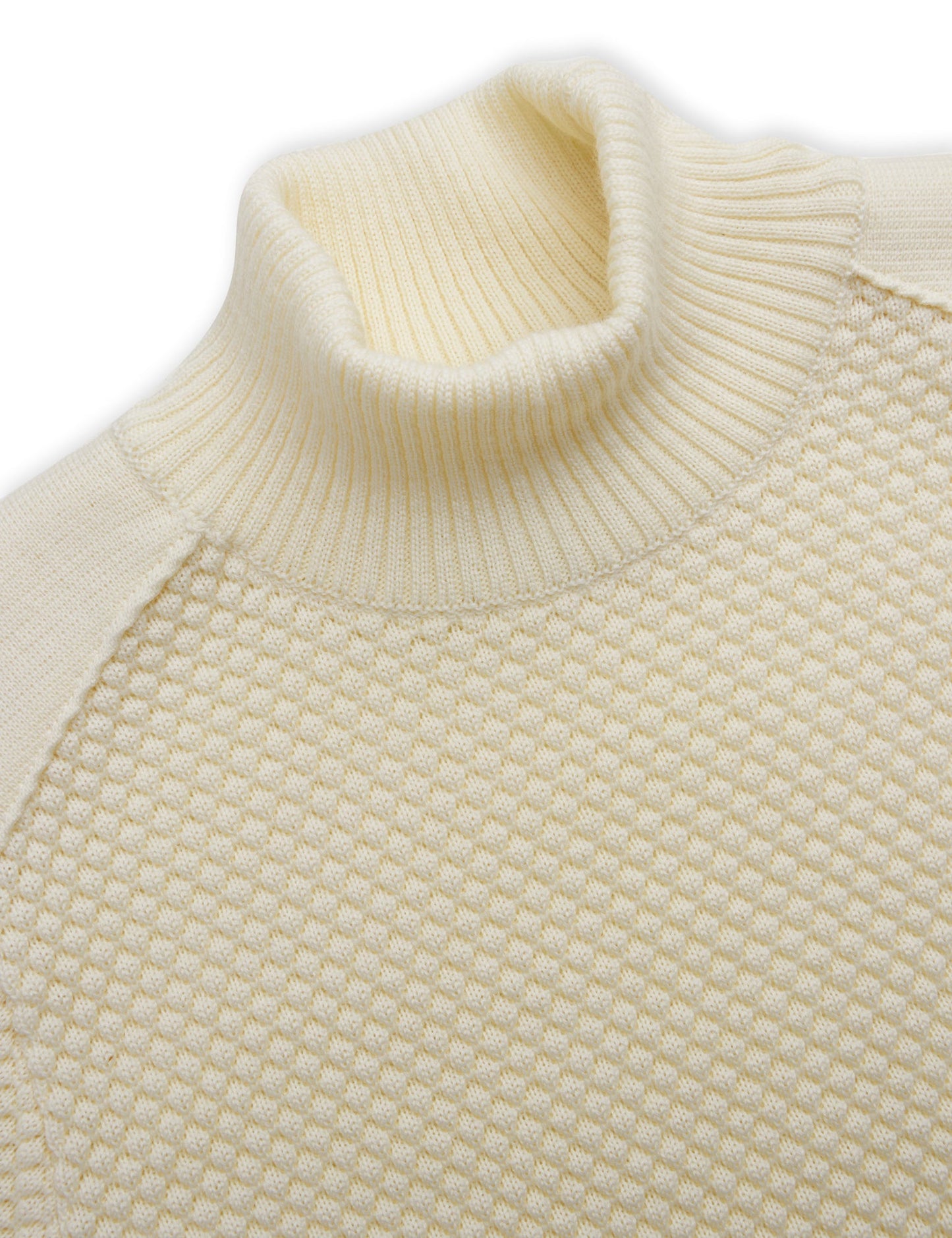 New Wool Clam Sweater, Vanilla Ice