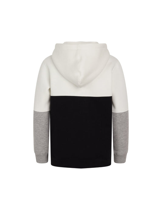 Standard Hudini Block Sweatshirt,  Black/Marshmallow/ Grey Melang