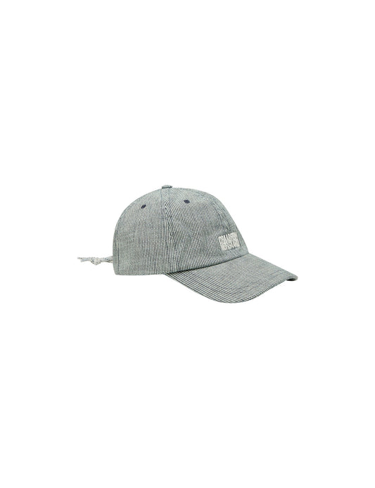 Hickory Stripe Chloe Cap,  Estate Blue/Cloud Dancer