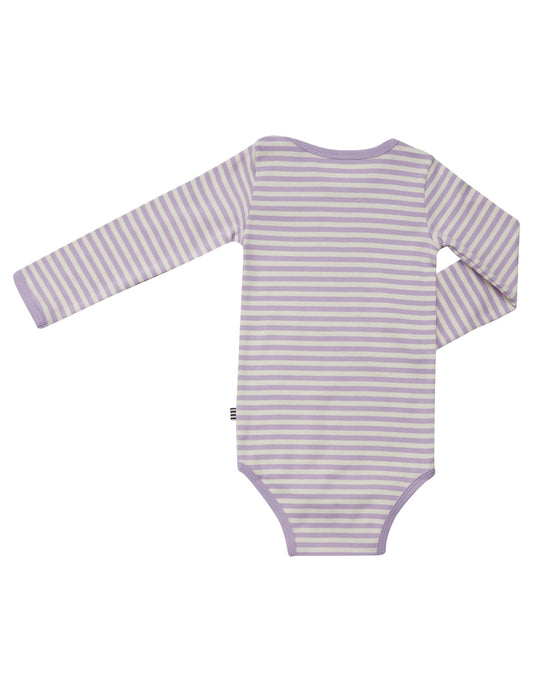 Soft Duo Striped Body,  Off White/Lavendula