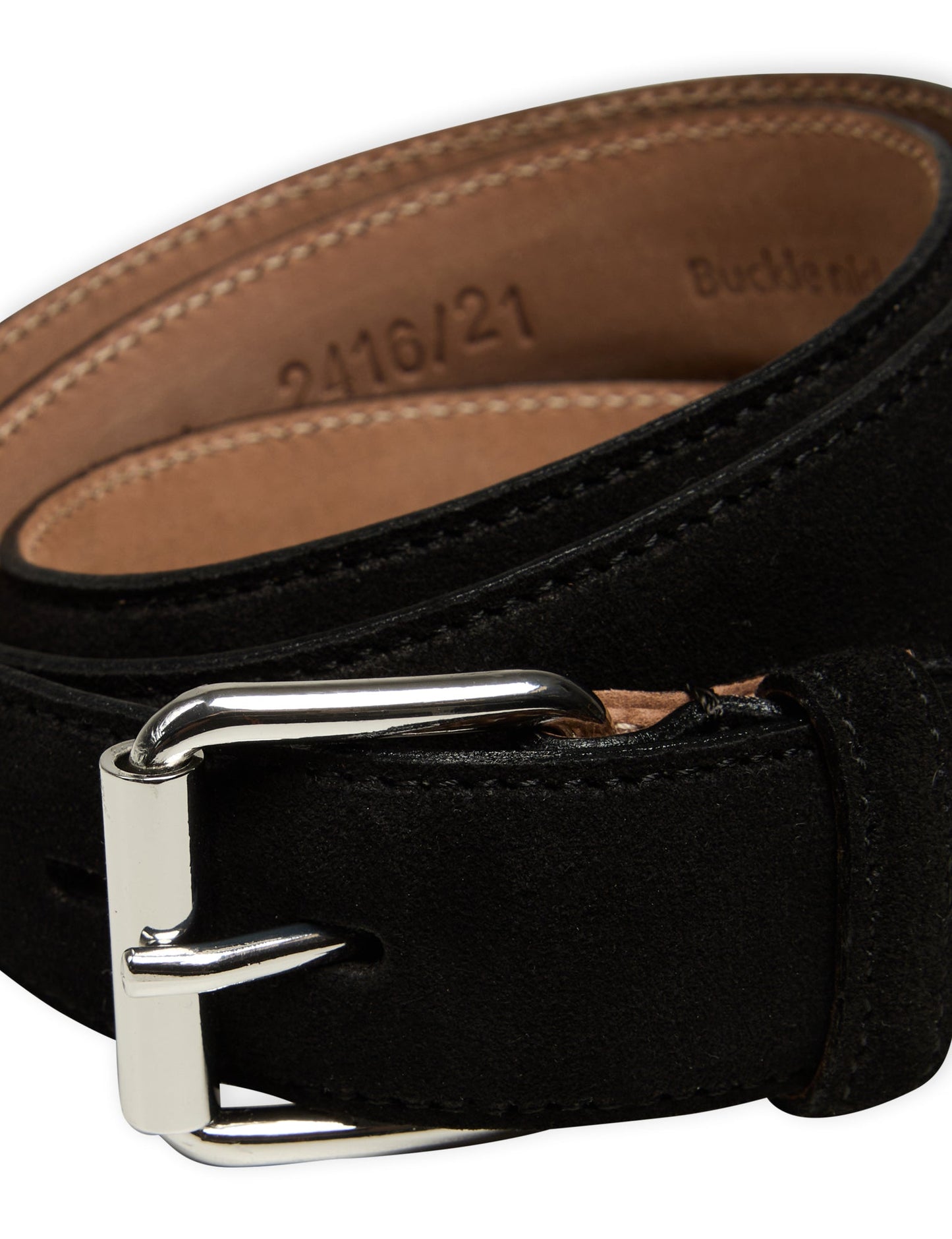 Suade Liam Belt,  Black