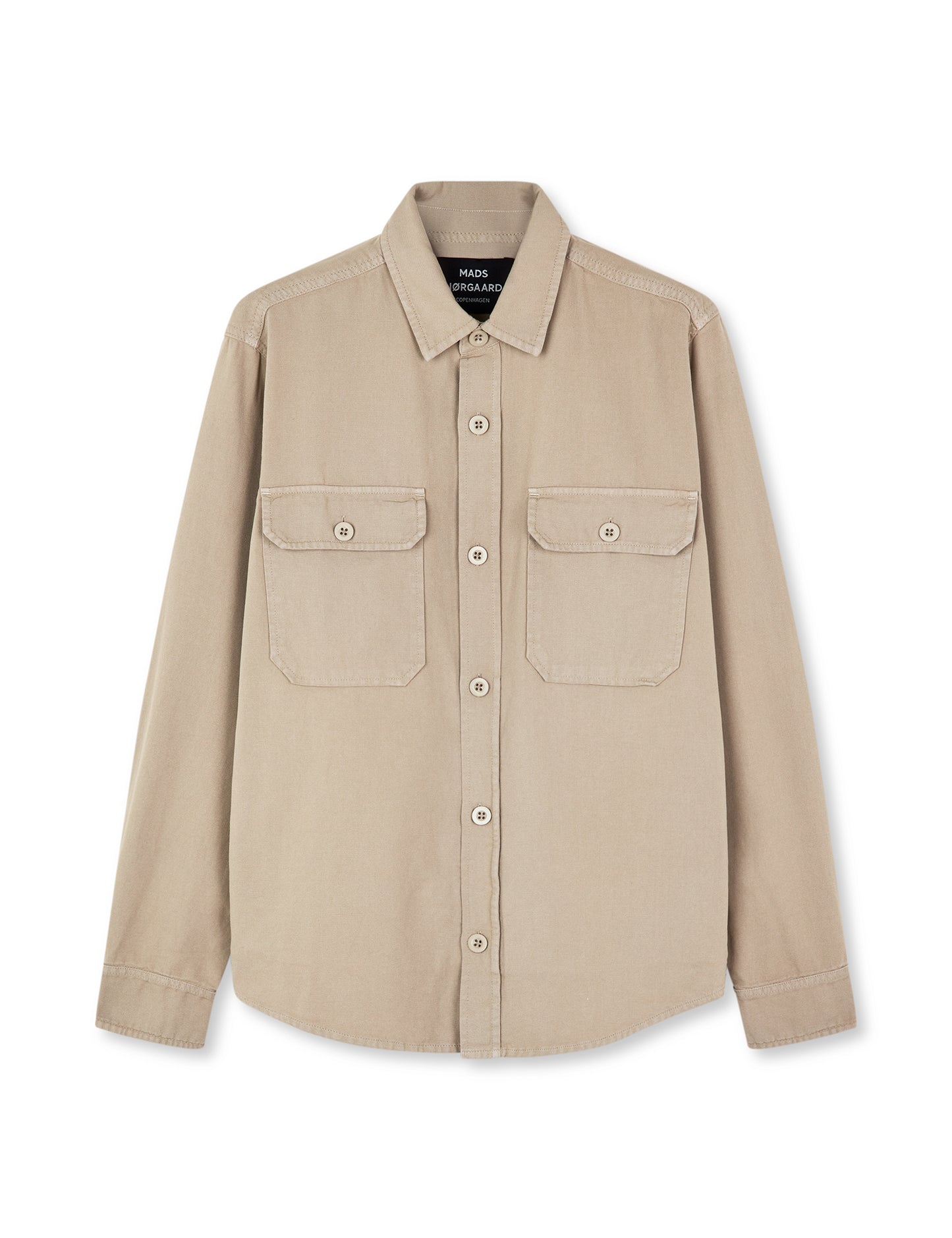 Dyed Canvas Skyler Shirt, Trench Coat