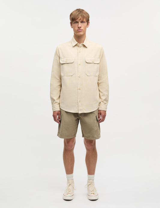 Dyed Canvas Skyler Shirt, Castle Wall