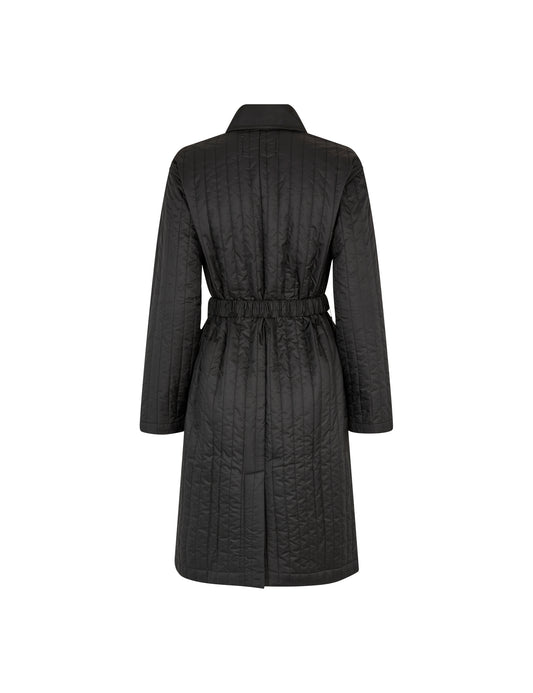 Quilt Lori Coat, Black