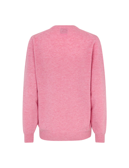 Eco Wool Kasey Sweater, Begonia Pink