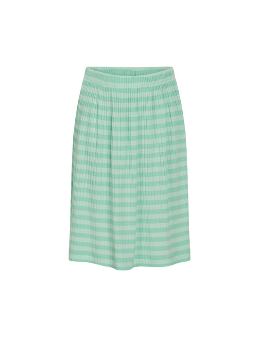 5x5 Stripe Sagalina Skirt,  5x5 Stripe/Cabbage