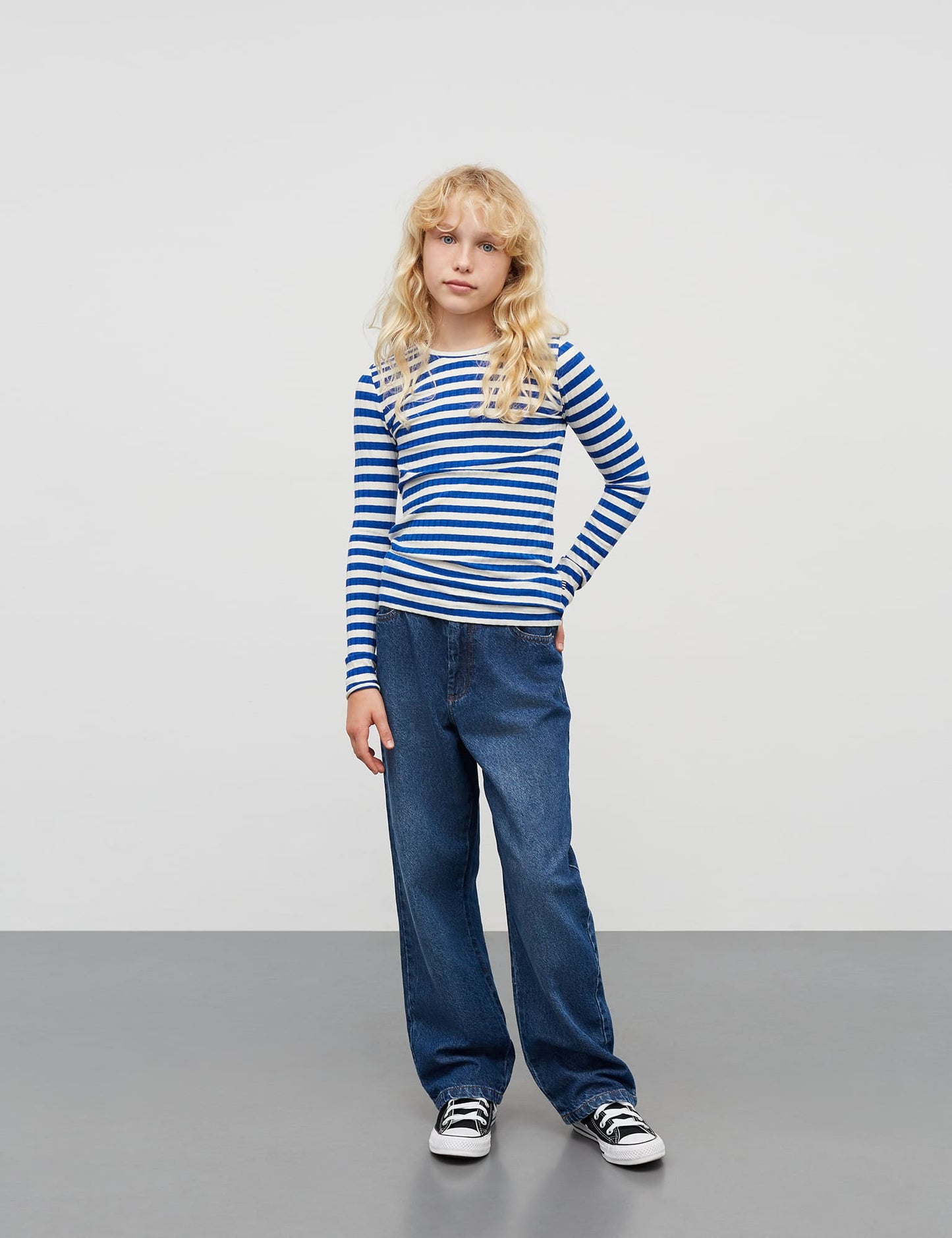 5x5 Classic Stripe Talika Top, Surf The Web/Vanilla Ice