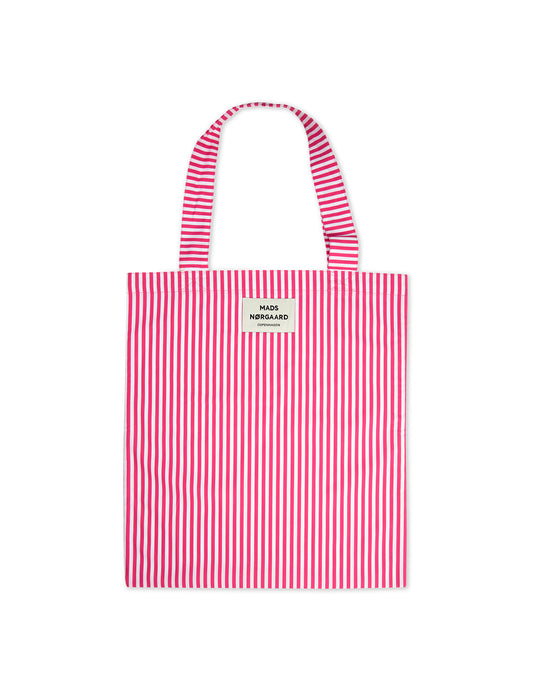 Sacky Atoma Bag, White Alyssum/Pink Glo