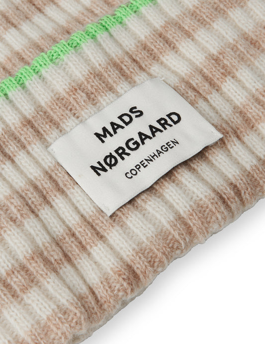 Recycled Iceland Anju Hat, Creme Brulee/Winter White