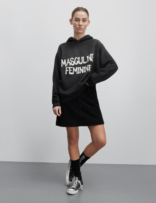 Torn Sweat Halle Hoodie, Phantom