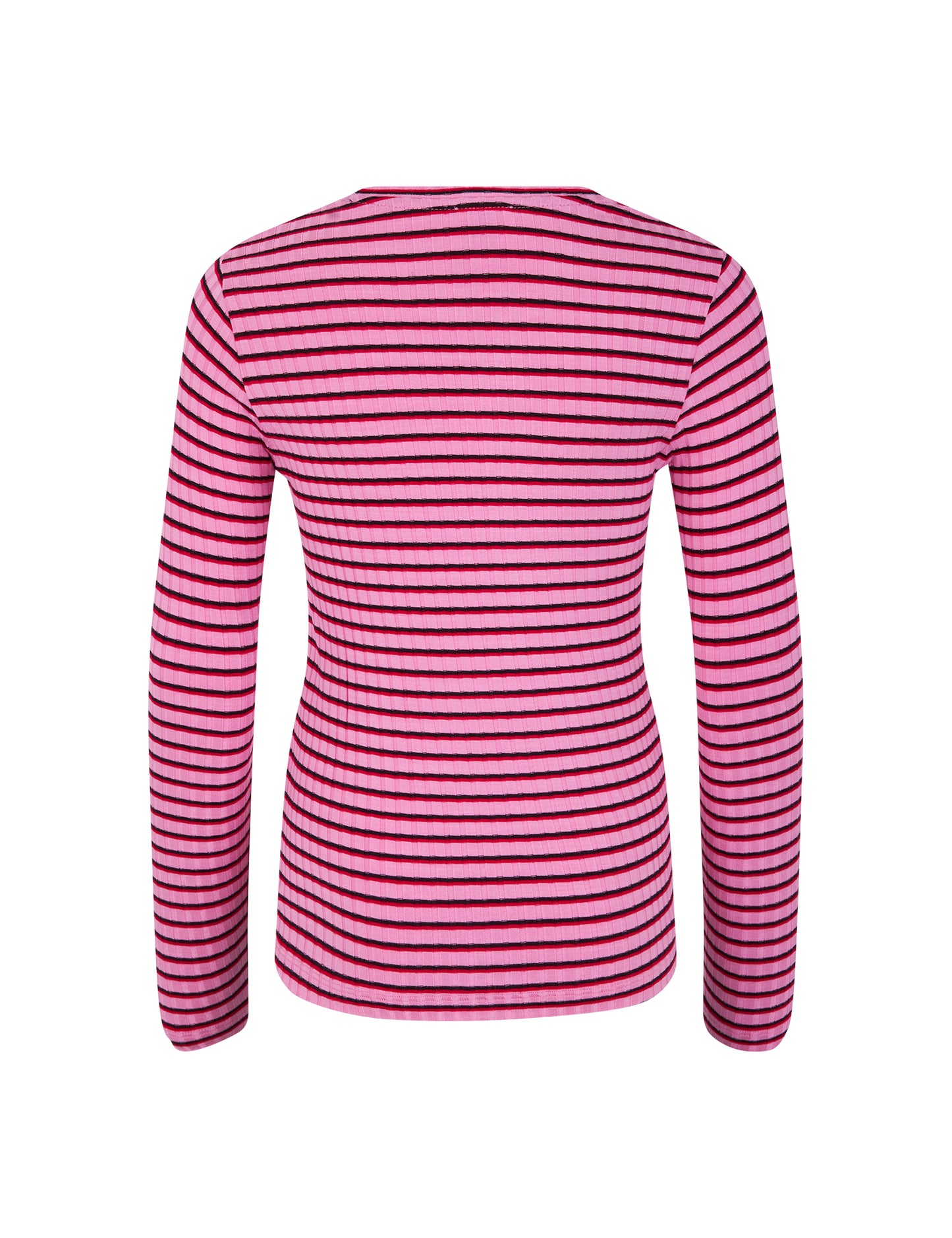 5x5 Stripe Talika Top, 5x5 Stripe/Begonia Pink