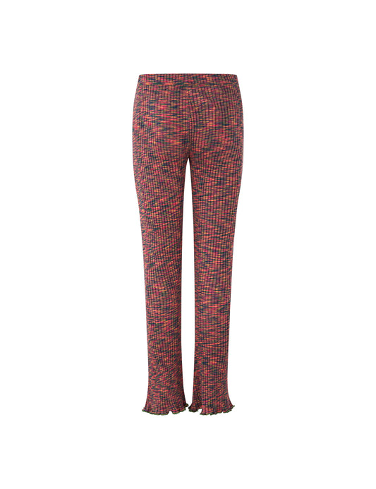 8x3 Mouline Lala Leggins, Rose Red melange