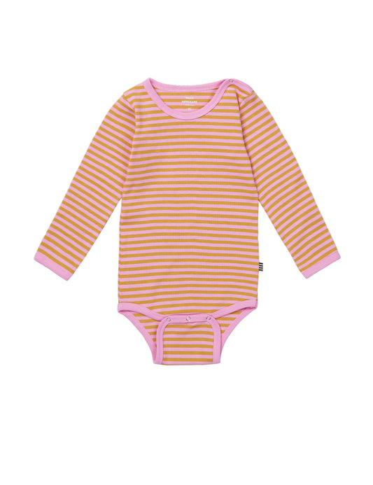 Soft Duo Striped Body, Begonia Pink/Tinsel