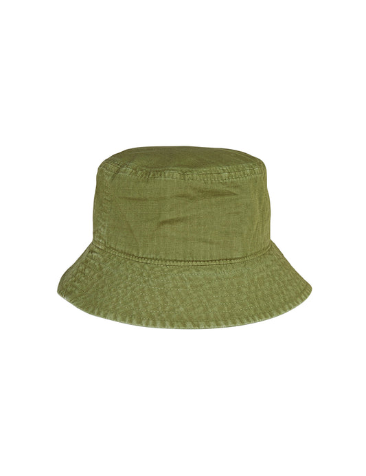 Cotton Ripstop Bucket Hat, Olivine