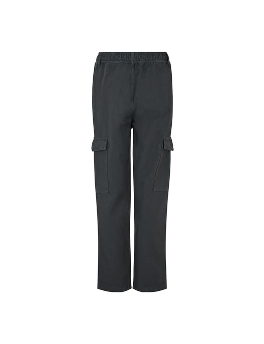 Dyed Canvas Cargoni Pants, Asphalt