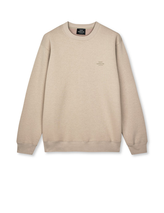 Standard Crew Logo Sweat, Plaza Taupe