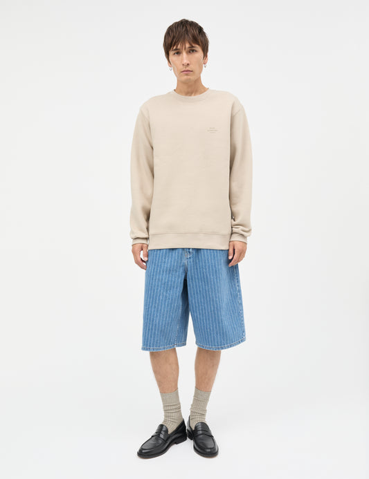 Standard Crew Logo Sweat, Plaza Taupe
