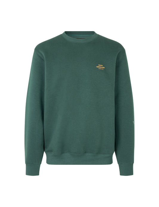 Standard Crew Logo Sweat, Darkest Spruce